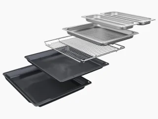 Inbouw-stoomoven 60x60 cm, zwart