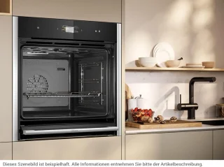 Inbouw-stoomoven 60x60 cm, zwart