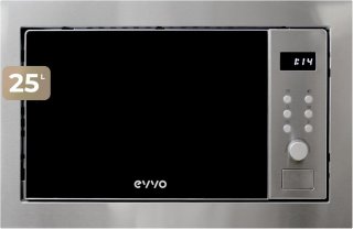 De Inbouwmagnetron 25L in één oogopslag