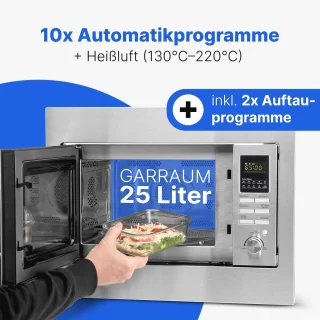 Inbouwmagnetron RVS 25 L