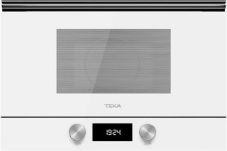 Strakke inbouwmagnetron met keramische bodem: stijl en eenvoud in één