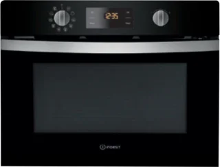 Indesit Inbouwmagnetron Zwart
