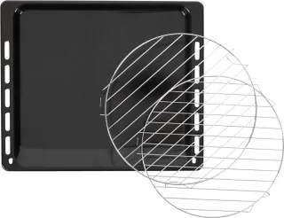 Indesit Inbouwmagnetron Zwart