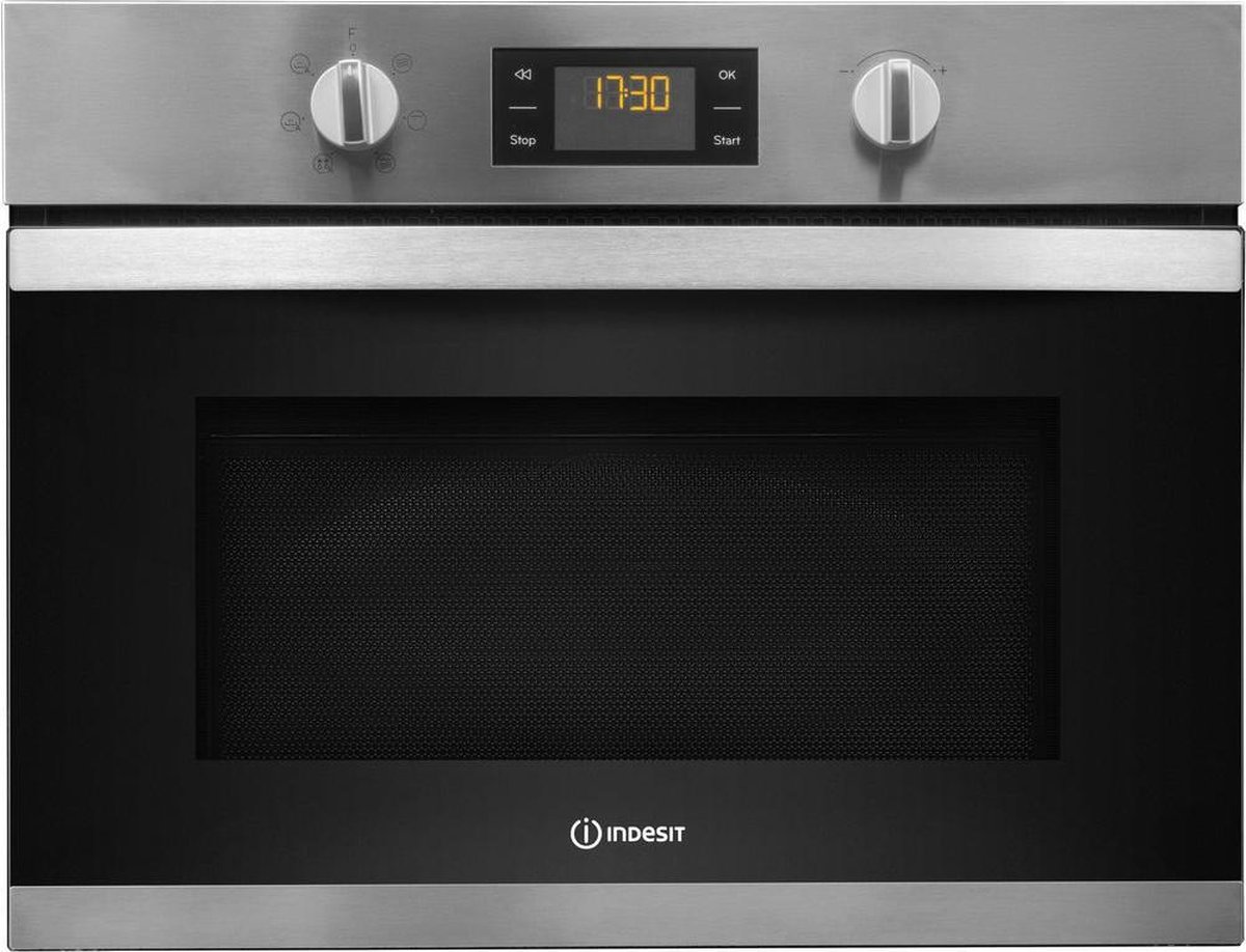 Indesit MWI 3445 IX combi magnetron inbouw