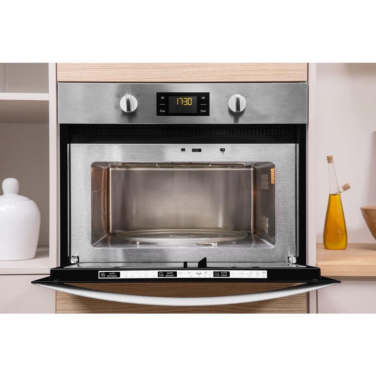 Indesit MWI 3445 IX combi magnetron inbouw