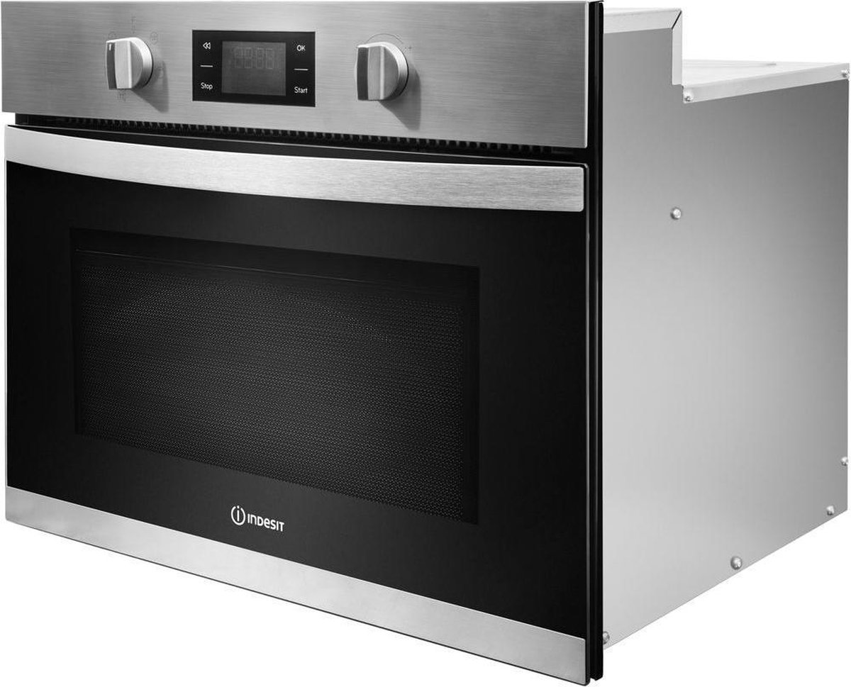 Indesit MWI 3445 IX combi magnetron inbouw