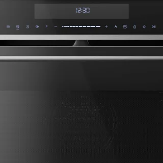 Inventum IMC4535RT combi-oven inbouw 50L zwart/RVS