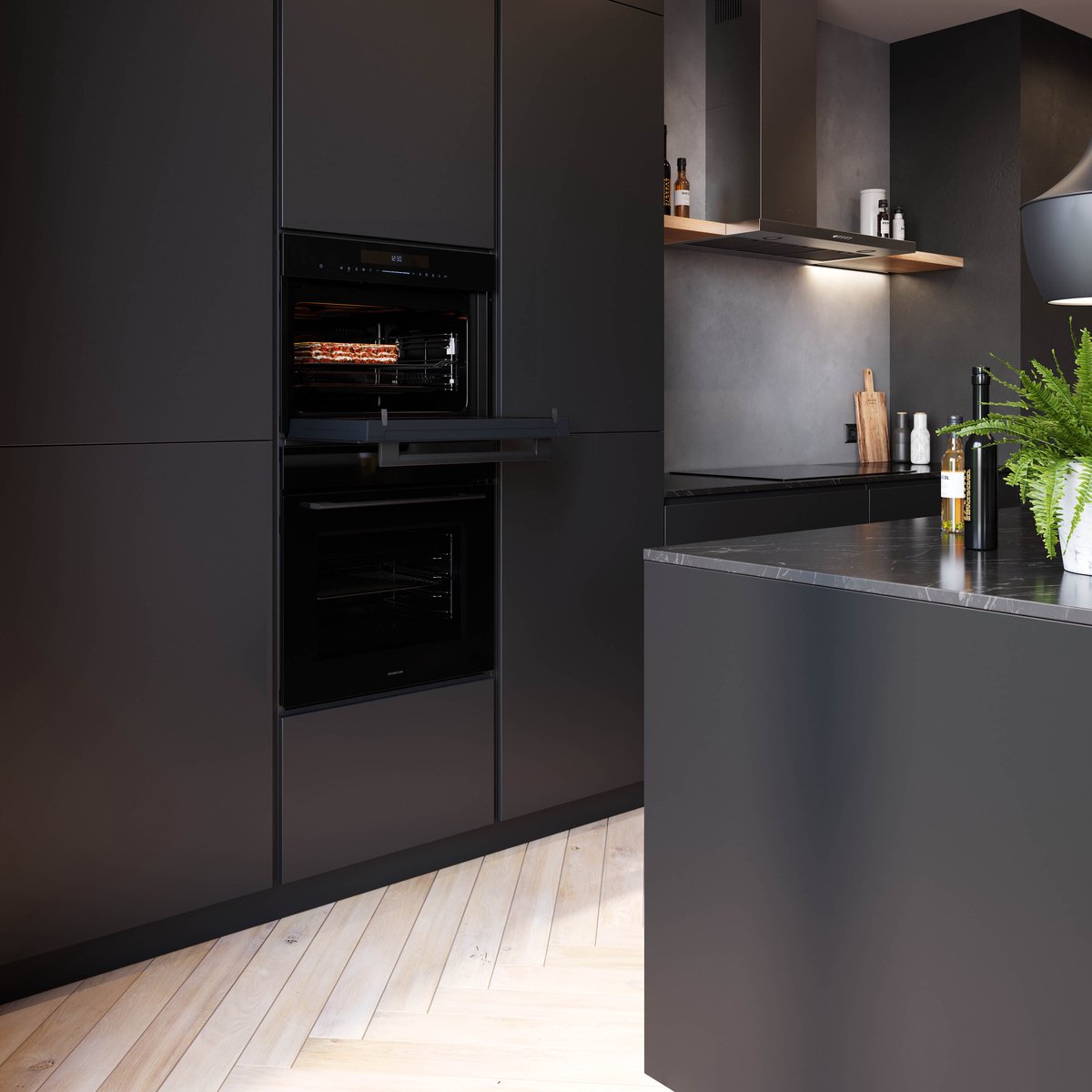 Inventum IMC6035GT combi-oven inbouw 60 cm zwart