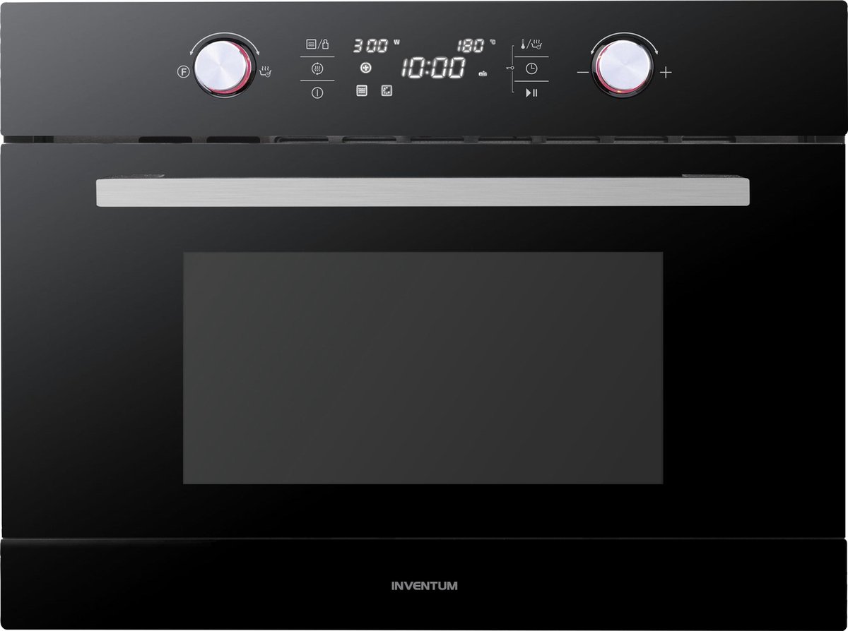 De Inventum IMC6044GK Inbouw Combi-oven 44L Zwart/RVS in één oogopslag