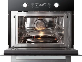 Inventum IMC6044GK Inbouw Combi-oven 44L Zwart/RVS
