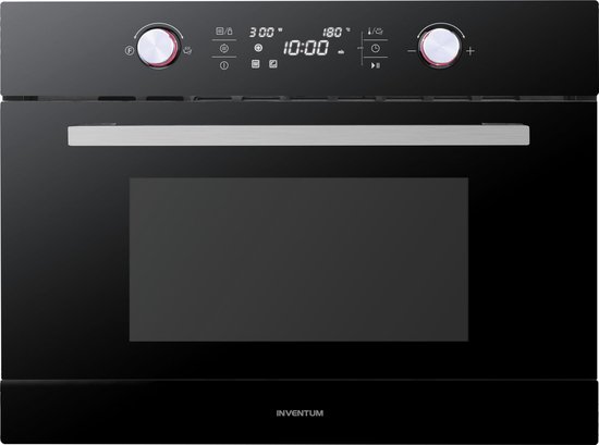 Inventum IMC6044GK Inbouw Combi-oven 44L Zwart/RVS