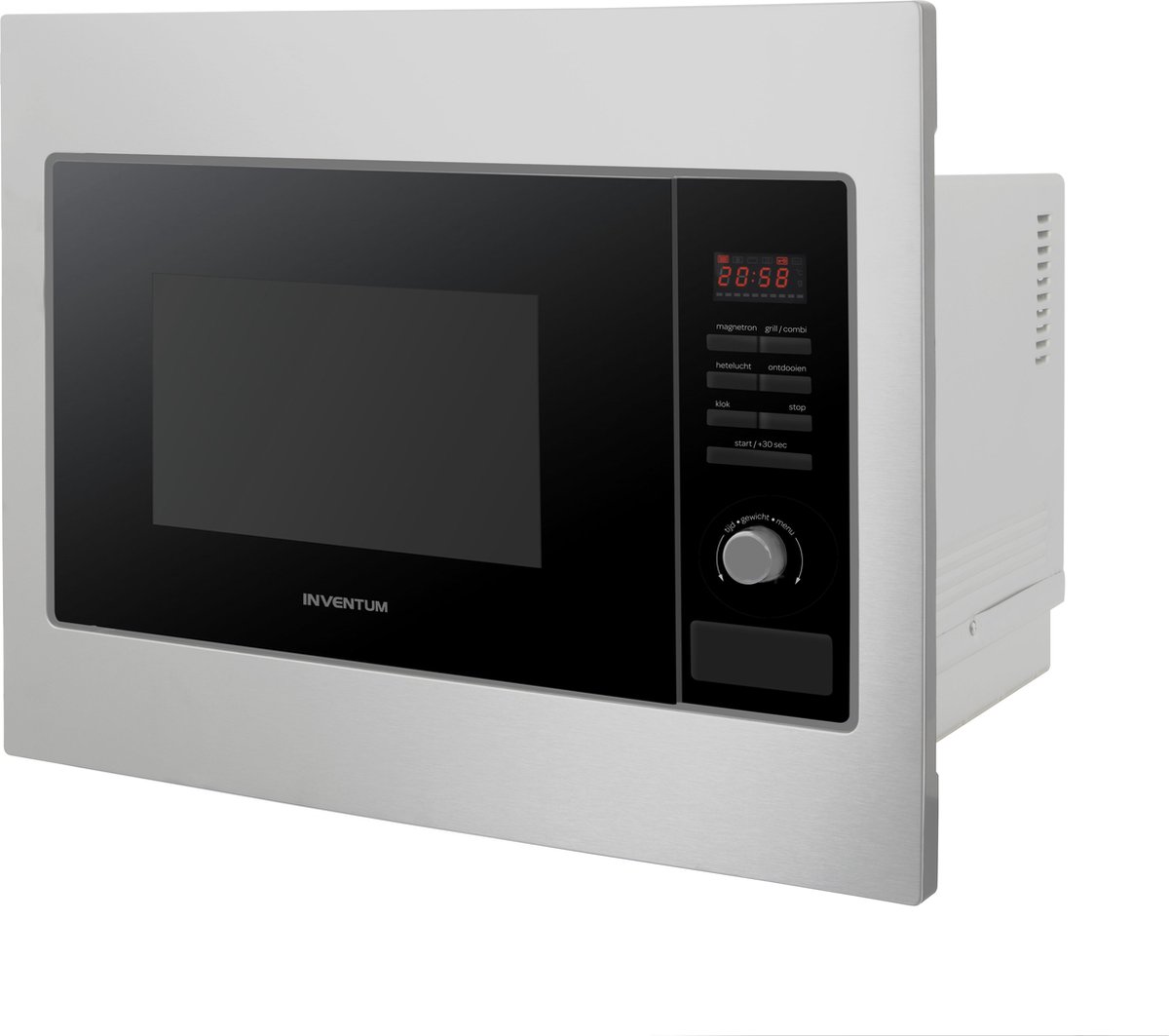 Inventum IMC6125F Inbouw combi-oven 25L RVS/Zwart