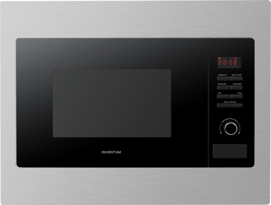 Inventum IMC6125F Inbouw combi-oven 25L RVS/Zwart