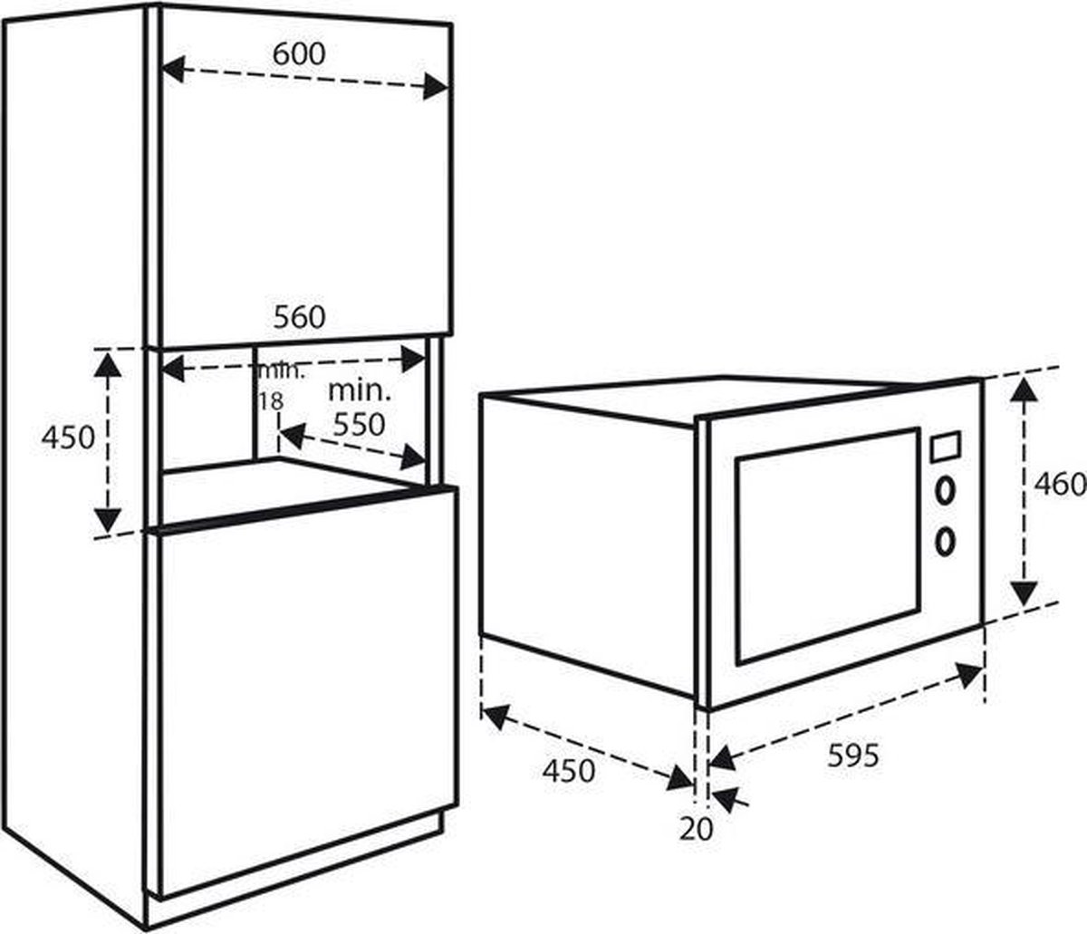Wat vinden we goed aan de Inventum IMC6132F inbouw combi-oven 32L RVS/Zwart