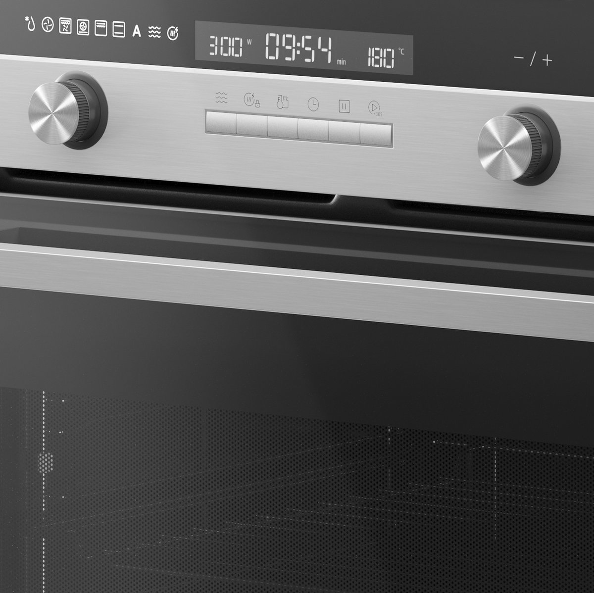 Inventum IMC6150RK Inbouw Combi-Oven 50L Zwart/RVS