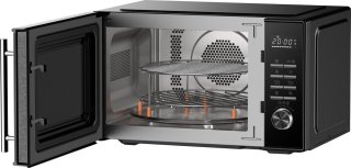 Inventum MN237CB vrijstaande combimagnetron zwart