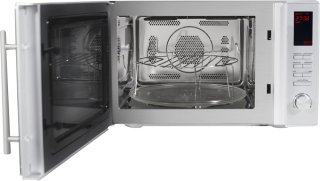Inventum MN255C Vrijstaande Combimagnetron RVS/Zwart
