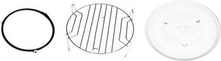 Inventum MN255C Vrijstaande Combimagnetron RVS/Zwart