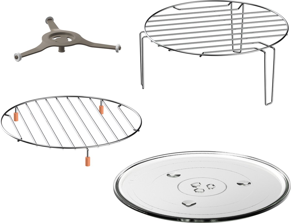 Inventum MN297CB vrijstaande combimagnetron zwart