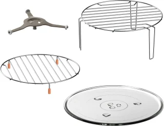 Inventum MN297CB vrijstaande combimagnetron zwart