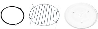 Inventum MN305C combimagnetron RVS/Zwart
