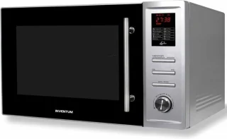 Inventum MN325CS combimagnetron vrijstaand RVS/Zwart