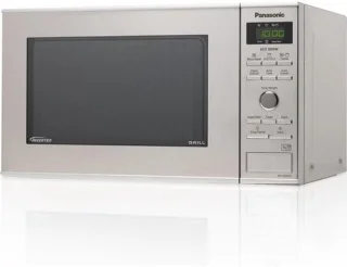 Invertermagnetron met grill - 1000 watt, 23 l, roestvrij staal