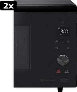 LG NeoChef MJ3965BIB Magnetron 39L Zwart 2x
