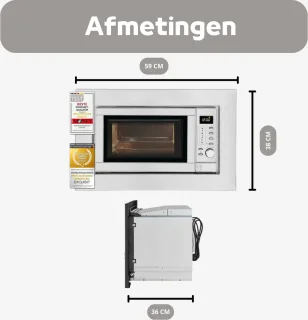 LifeStages Combi Inbouwmagnetron