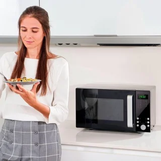 Luxe Combi Oven Magnetron met Grill en Heteluchtoven 1000W