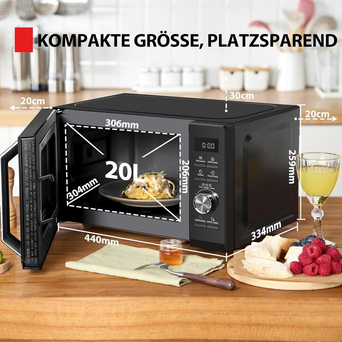 Magnetron 3-in-1 20L Zwart