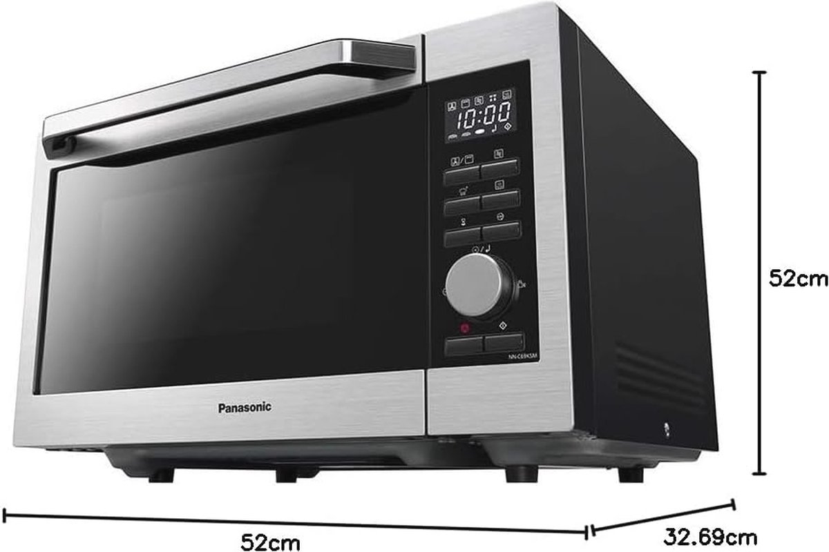 Magnetron 30L 1000W met Grill en Automatische Programma's