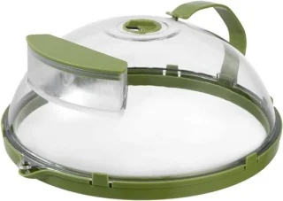 Magnetron deksel 26 cm groen