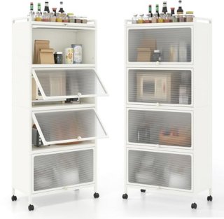 De Magnetron- en keukenopbergkast in één oogopslag