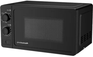 Magnetron met grill - 20 liter - zwart