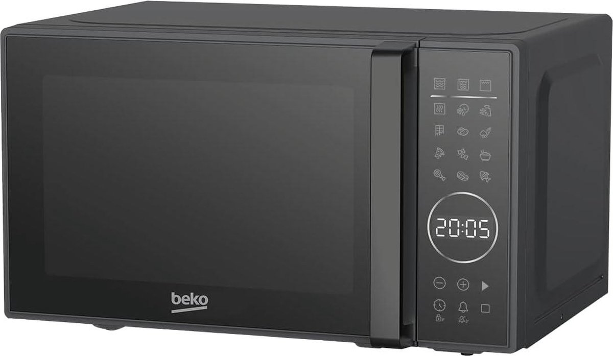 Magnetron Met Grill 20L 1000W Zwart