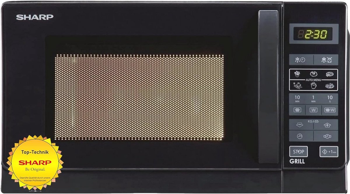 Magnetron met Grill 20L Zwart