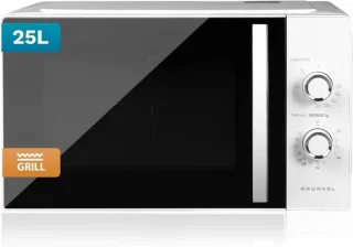 Degelijke 25L combimagnetron met grill: praktisch en veelzijdig