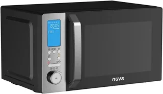 Magnetron met grill en oven - 26 liter - zwart