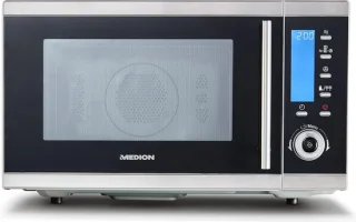 Magnetron met grill - Zilver