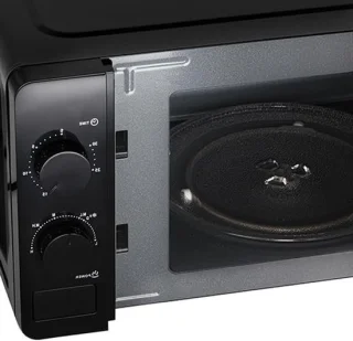 Magnetron met oven mini zwart