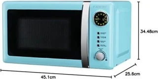Magnetron-oven 20 liter blauw