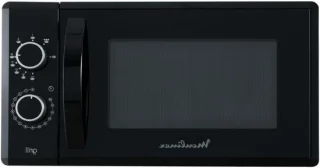 Magnetron-oven zwart
