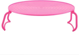 Magnetron Stoomrek - Dubbel-laags Tray - 24x24x8 cm - Rood