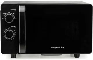 Magnetron zonder draaiplateau solo keramiek zwart 20 liter