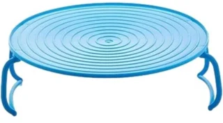 Magnetronstapelaar - dubbele plaat - 23,5 cm - blauw
