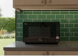 MedahomeStore Vrijstaande Combi Magnetron 25L Zilver