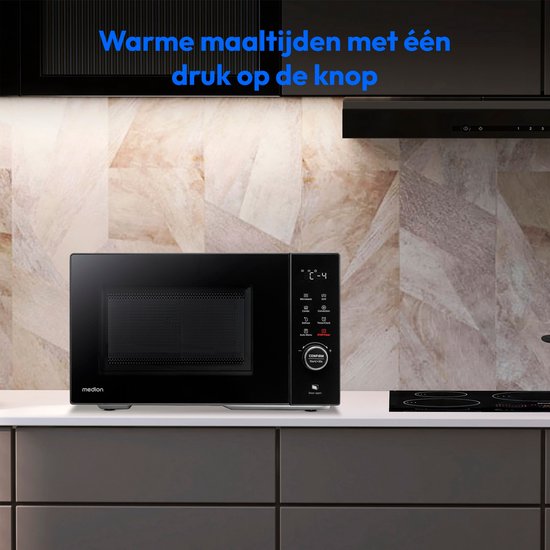 MEDION magnetron MD12031 met grill en convectie 23L staal