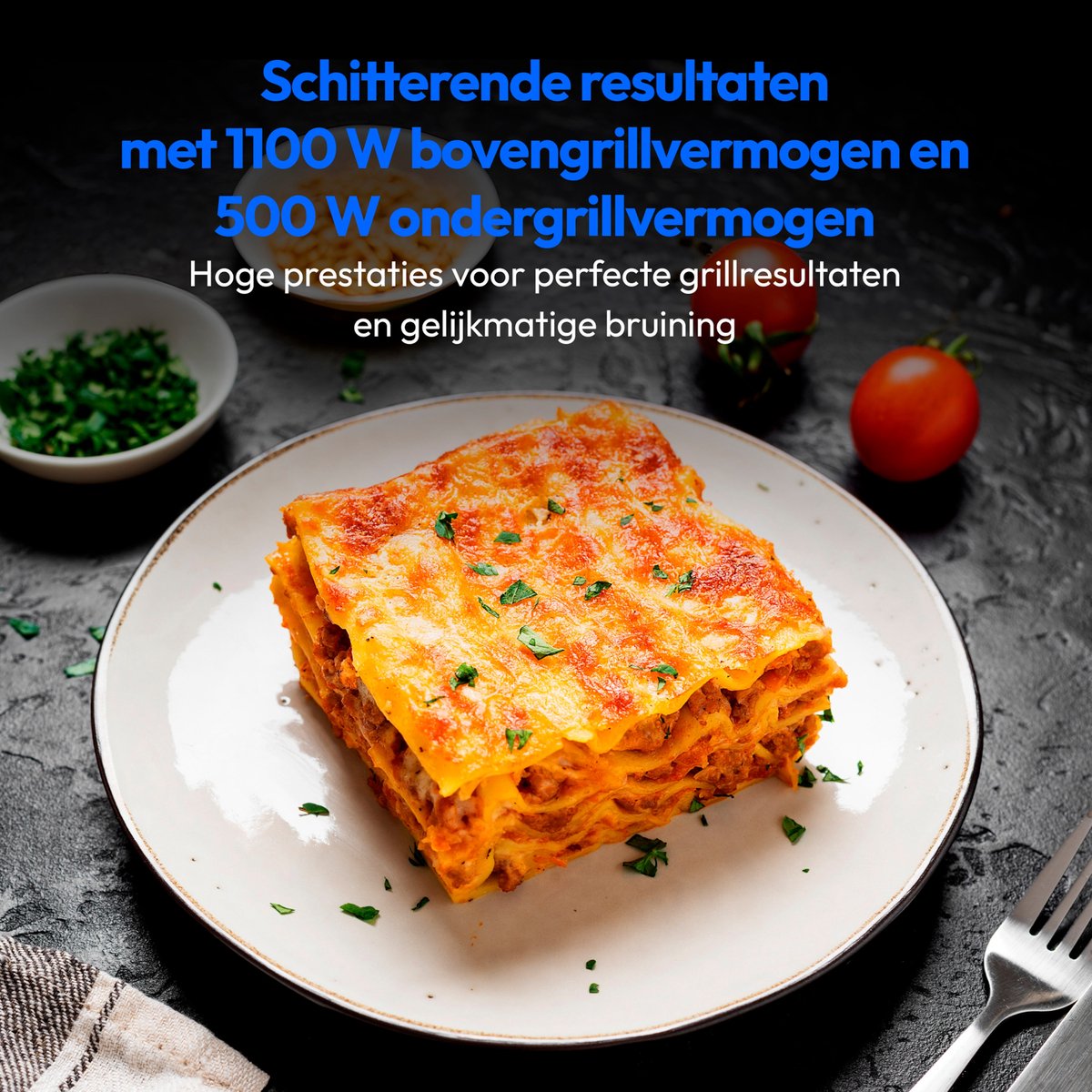 MEDION MD1204 magnetron met grill en heteluchtfunctie 25L RVS