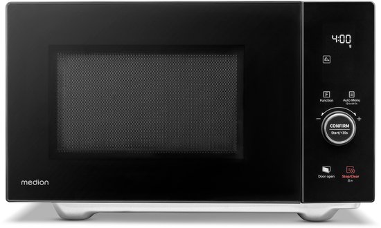 MEDION MD1204 magnetron met grill en heteluchtfunctie 25L RVS